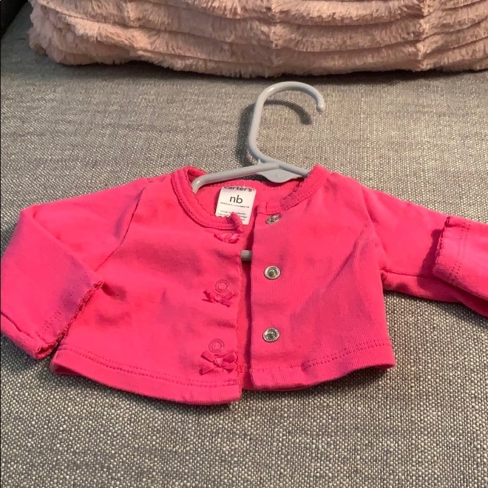 Carter’s newborn cardigans